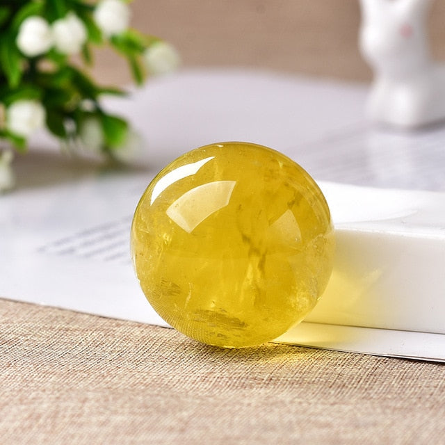 1PC Natural Dream Amethyst Ball Polished Globe Massaging Ball Reiki Healing Stone