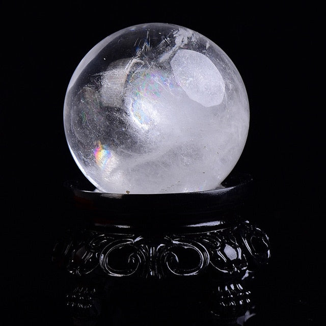 1PC Natural Dream Amethyst Ball Polished Globe Massaging Ball Reiki Healing Stone