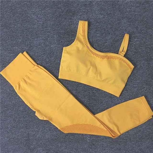 CEODOGG Seamless Workout Yoga Sets