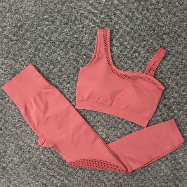 CEODOGG Seamless Workout Yoga Sets