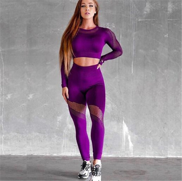 CEODOGG Seamless Workout Yoga Sets