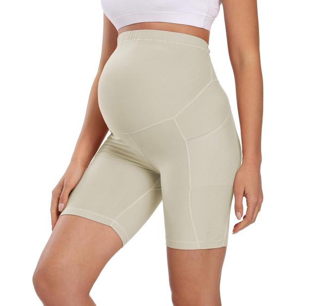 Plus Size S M L Xl Mama Maternity Sports Hip Yoga Safety Pants