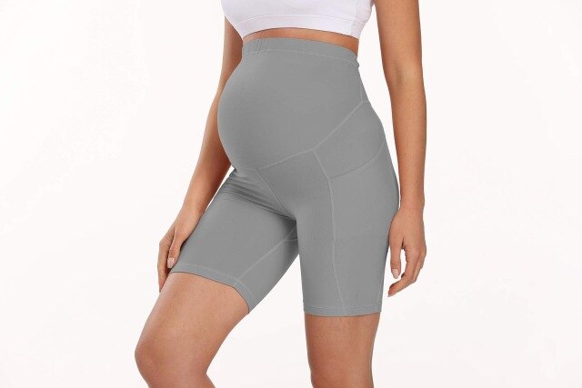 Plus Size S M L Xl Mama Maternity Sports Hip Yoga Safety Pants