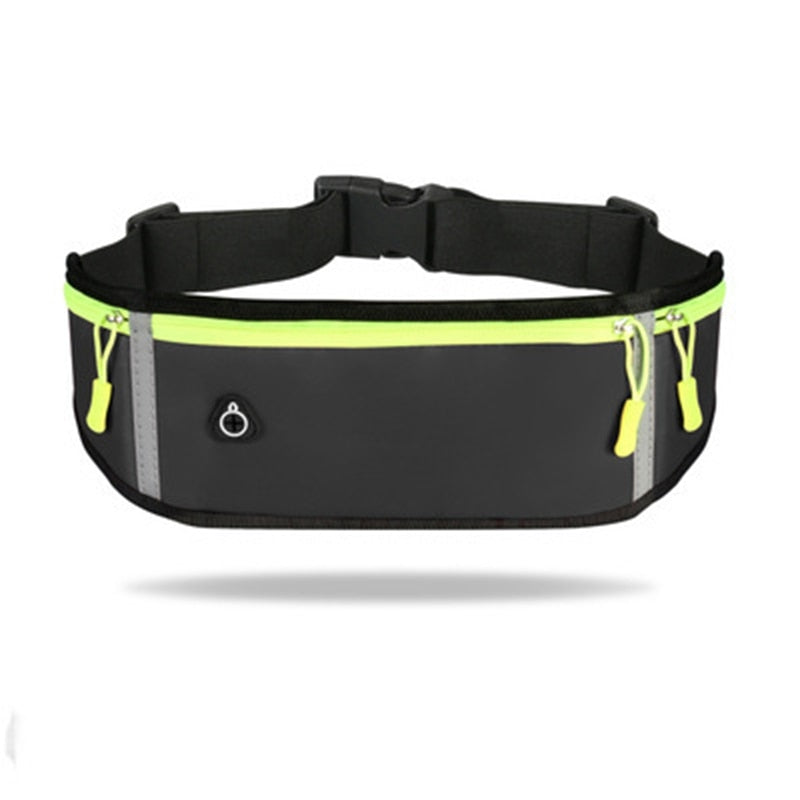 Unisex Running Bag Sports Waist Bags Waterproof Hiking Bum Bag Sport Camping Waist Belt Fanny Pack Ultrathin For Women Men