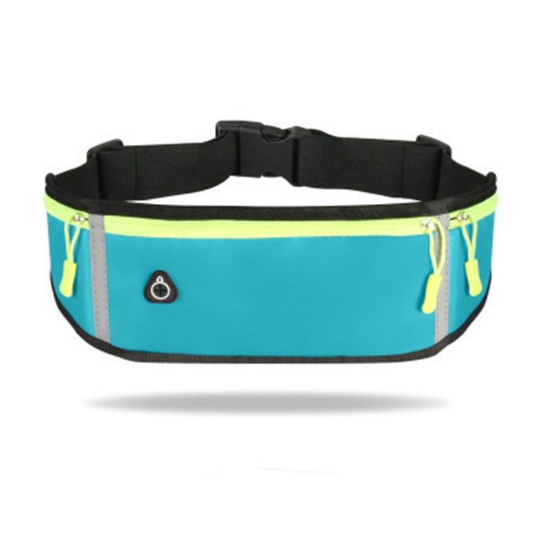 Unisex Running Bag Sports Waist Bags Waterproof Hiking Bum Bag Sport Camping Waist Belt Fanny Pack Ultrathin For Women Men