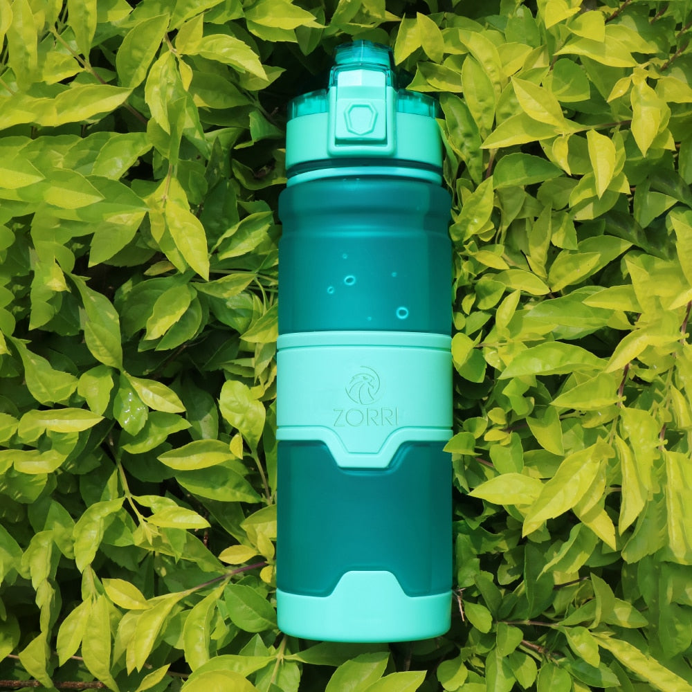 ZORRI Water Bottle Sport BPA Free Portable Gym Anti-fall Leak-proof Drinkware Outdoor Travel Camping Hiking Tritan Drink Bottle