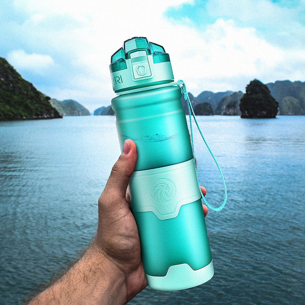 ZORRI Water Bottle Sport BPA Free Portable Gym Anti-fall Leak-proof Drinkware Outdoor Travel Camping Hiking Tritan Drink Bottle