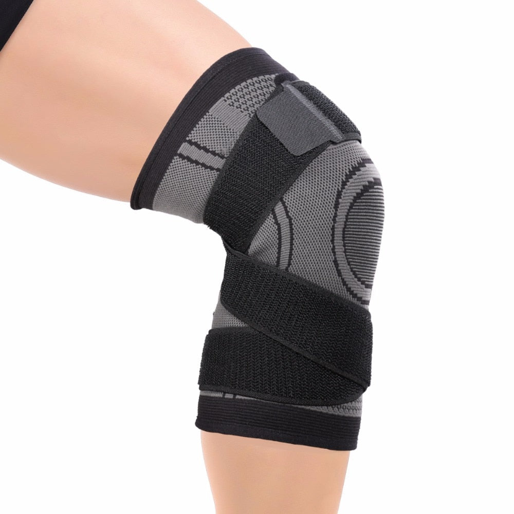 Sports Fitness  Knee Pads Support Bandage Braces Elastic Nylon Sport Compression  Sleeve for Basketball