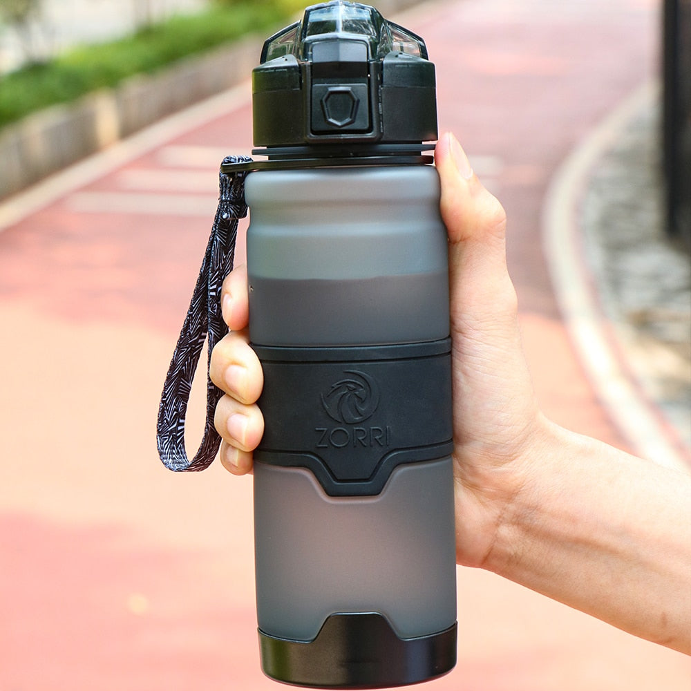 ZORRI Water Bottle Sport BPA Free Portable Gym Anti-fall Leak-proof Drinkware Outdoor Travel Camping Hiking Tritan Drink Bottle