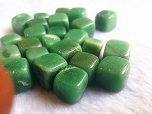 Tumbled Green Aventurine: Healing Stone, Metaphysical Healing, Chakra Stone (10pcs)