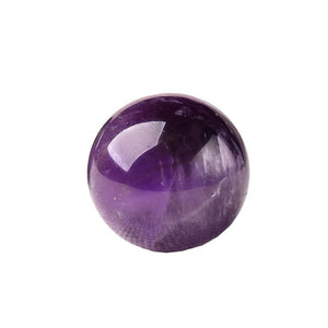 1PC Natural Amethyst crystal ball 20mm Reiki Quartz Energy Healing Stone