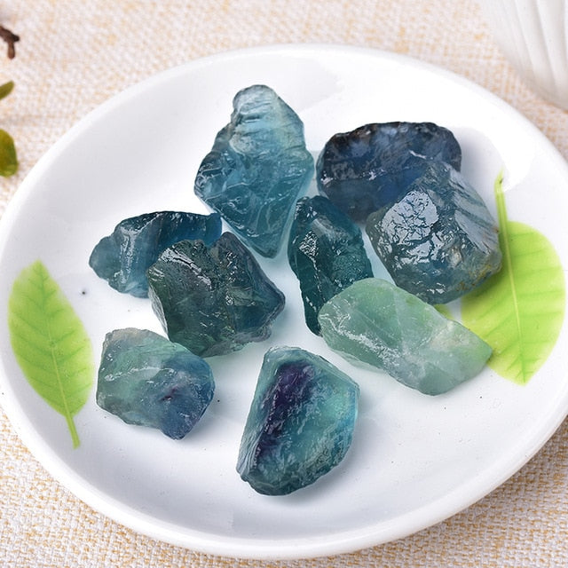 Natural Green fluorite Crystal Stone Healing Quartz Ore Mineral Energy Stone Fluorite