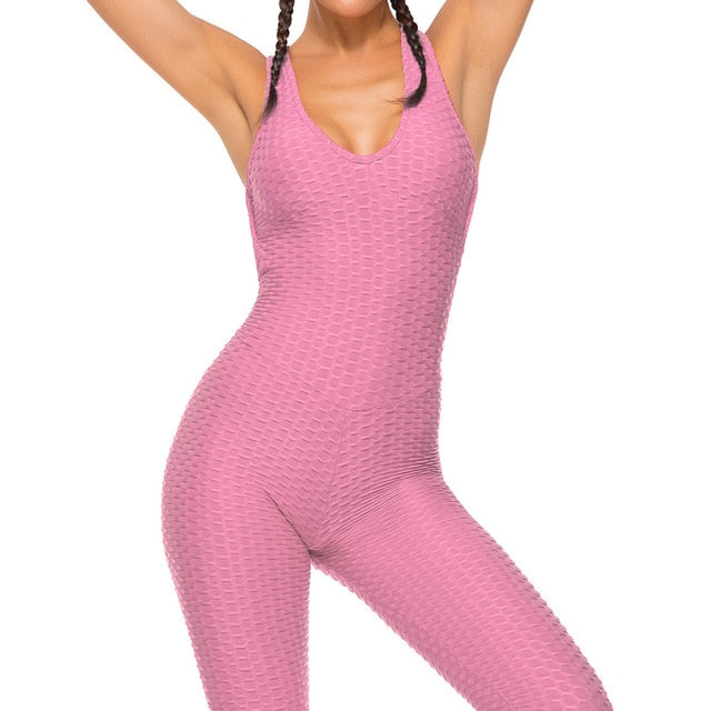 Fitness Women Sport Suit Jumpsuit