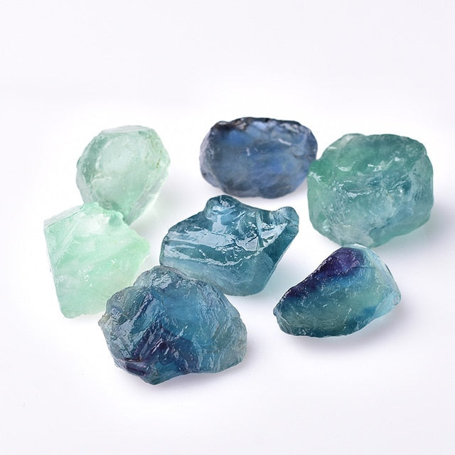 Natural Green Fluorite Crystal Stone Quartz Ore Mineral Energy Healing Stone Fluorite