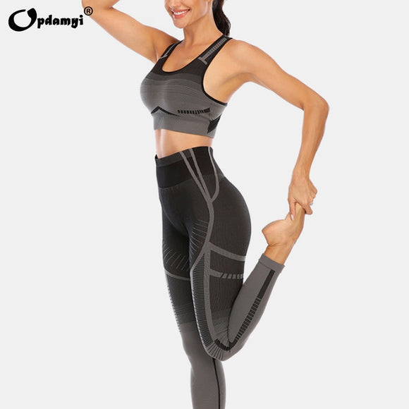 Opdamyi Yoga Outfits Women 2 Piece Set