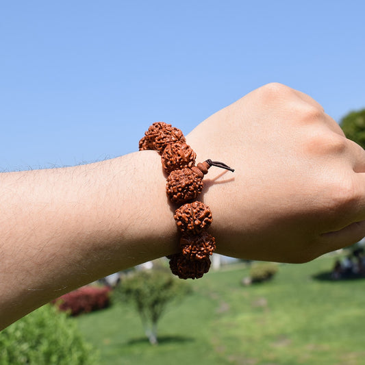 Fashion Nepal Rudraksha  Bracelet Nature